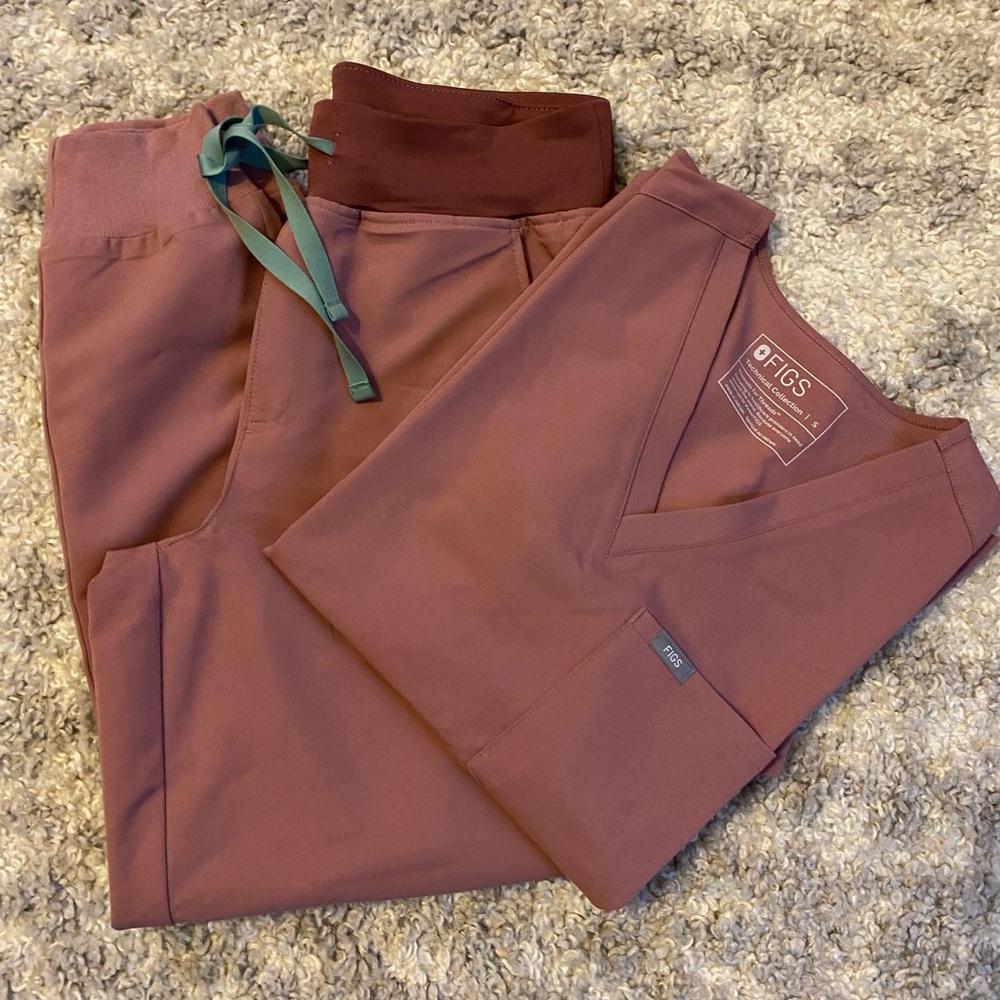 Figs - Mineral Mauve Set